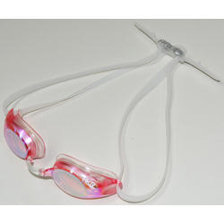 Antiparras De Natacion HKR - Turbo UV Mirror - ROSADO