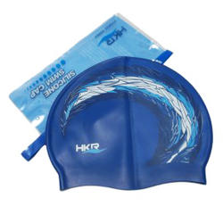 Gorra De Natacion HKR - Silicone Surfing - azul