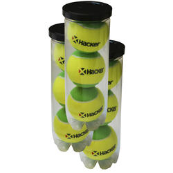 Promo x3 Tubos de Pelotas Hacker Mini Tenis Stage 1